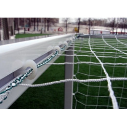 Ворота 5.6х2.35м алюминиевые 80х80 мм футбольные (разборные)