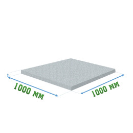 Резиновая подложка 1000x1000x10мм под ламинат - Sub
