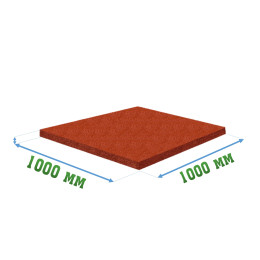 Покрытие для тира 1000x1000x6мм
