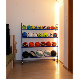 Тележка для мячей на колесиках