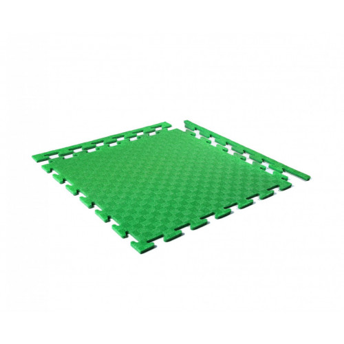 Зеленый мат-пазл повышенной плотности 50х50 см, 8 мм